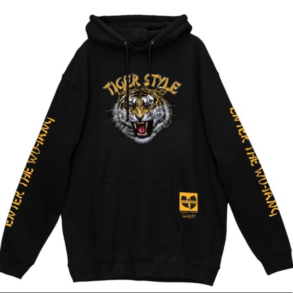 Nostalgia Co. Other - Wu Tang x Mitchell & Ness Collab Hulu Tiger Style Hoodie XL Limited Edition NWT